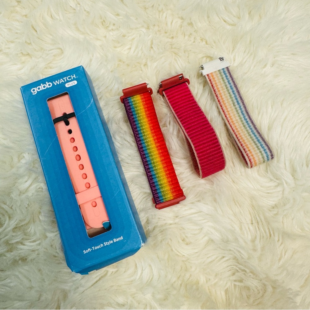 Gabb Watch Kids Silicone and Sports Band Bundle